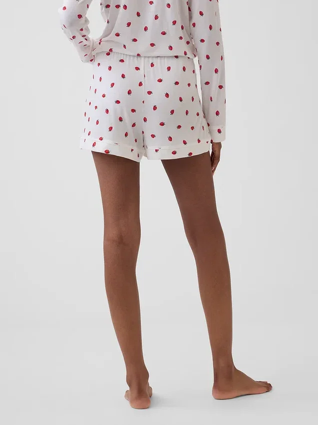 Shorts de pyjama ultra-doux en modal