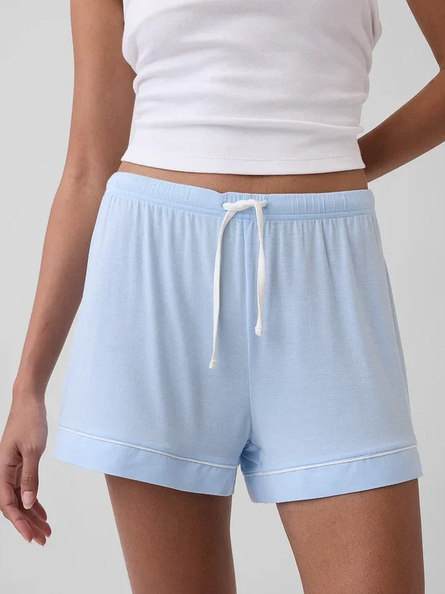 Shorts de pyjama ultra-doux en modal