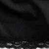 Shorts de pyjama ultra-doux en modal avec bordure en dentelle