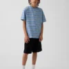 Shorts de sport en maille pour enfant, 8"