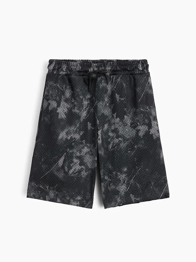 Shorts de sport en maille pour enfant, 8"