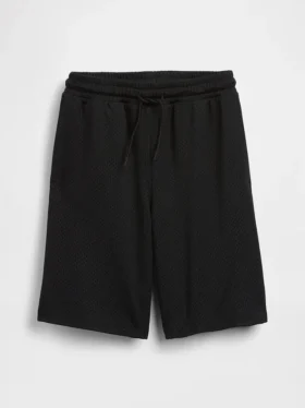 Shorts de sport en maille pour enfant, 8″