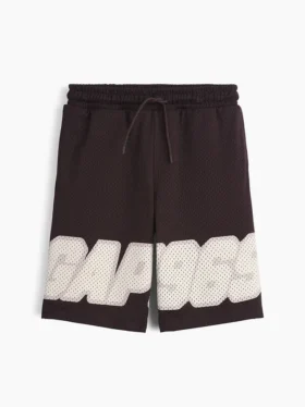 Shorts de sport en maille pour enfant, 8″