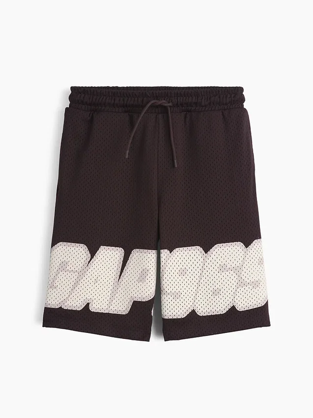 Shorts de sport en maille pour enfant, 8"