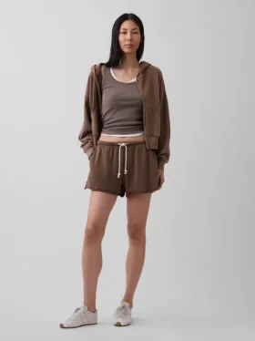 Shorts de survêtement ample en tissu éponge Vintagesoft de 3,5"
