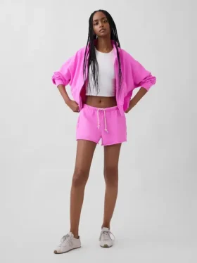 Shorts de survêtement ample en tissu éponge Vintagesoft de 3,5"