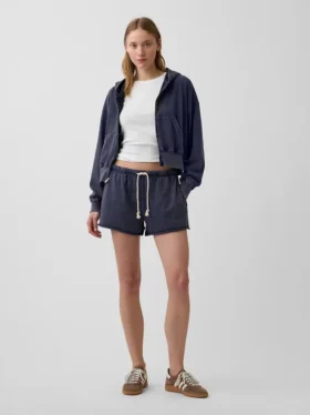 Shorts de survêtement ample en tissu éponge Vintagesoft de 3,5"