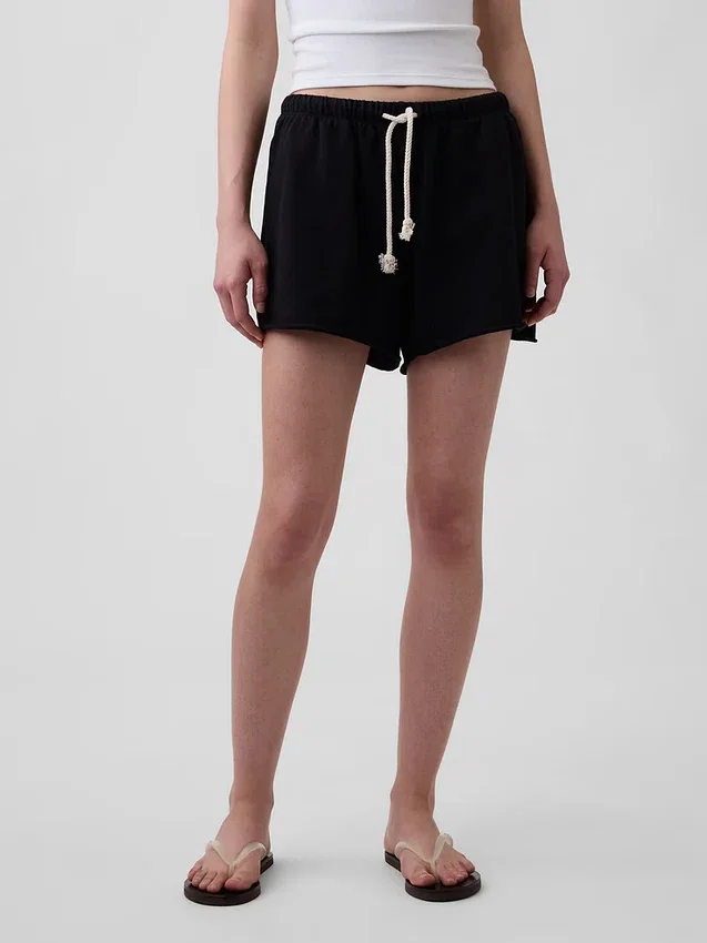Shorts de survêtement ample en tissu éponge Vintagesoft de 3,5"