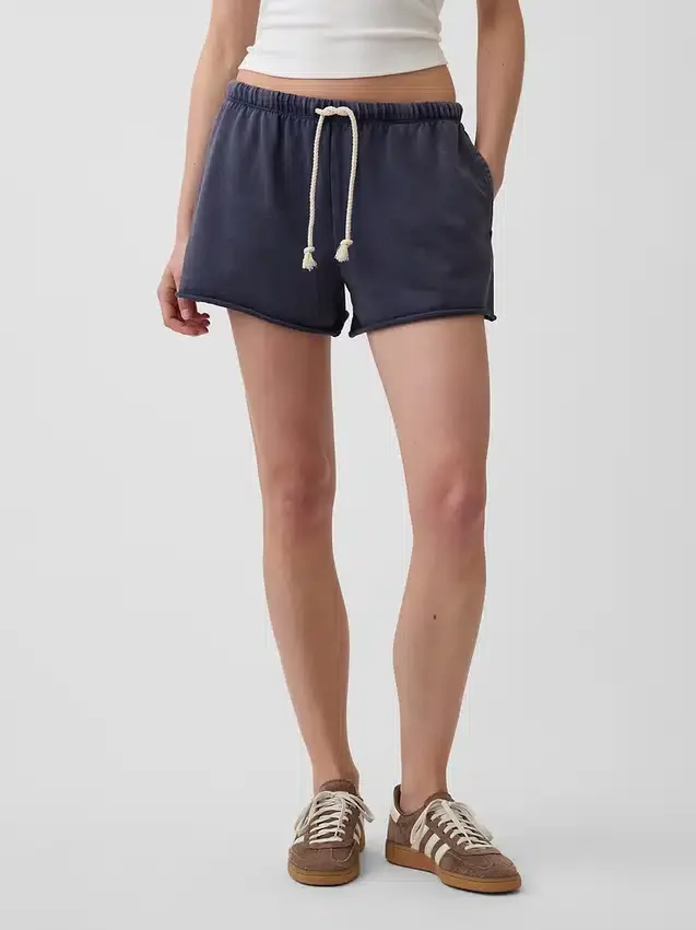 Shorts de survêtement ample en tissu éponge Vintagesoft de 3,5"