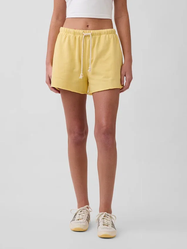 Shorts de survêtement ample en tissu éponge Vintagesoft de 3,5"