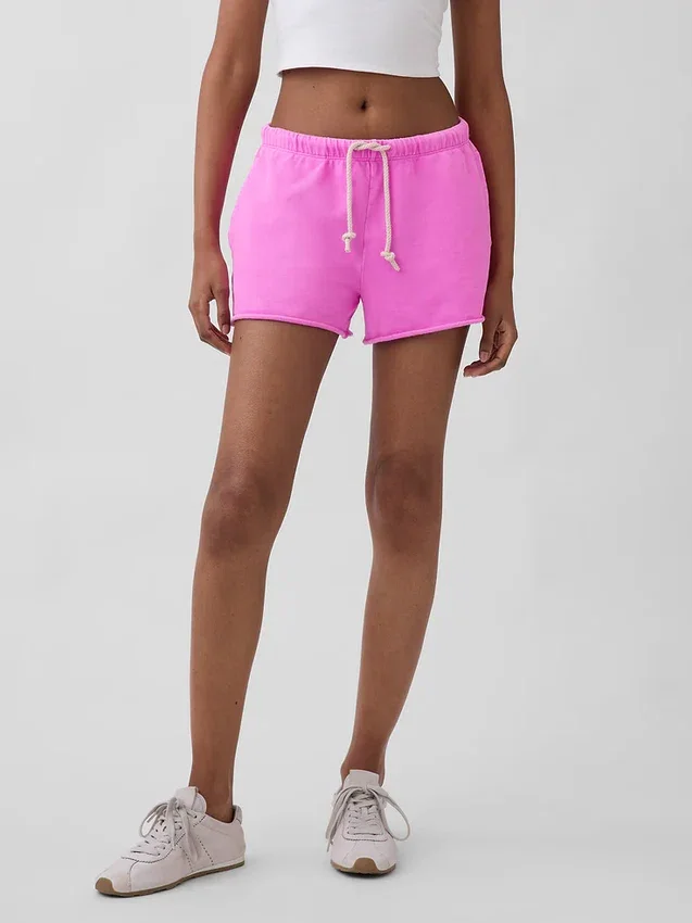 Shorts de survêtement ample en tissu éponge Vintagesoft de 3,5"
