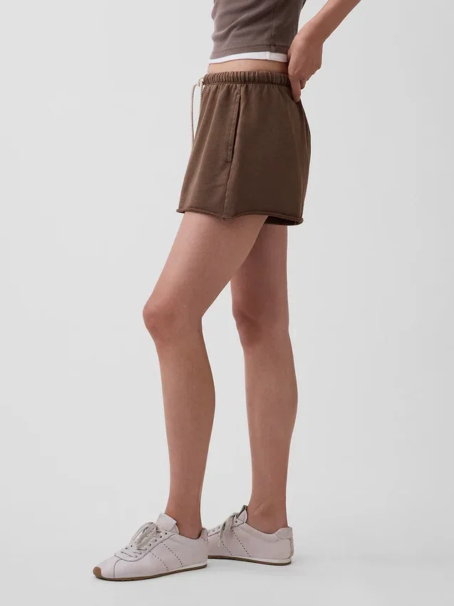 Shorts de survêtement ample en tissu éponge Vintagesoft de 3,5"