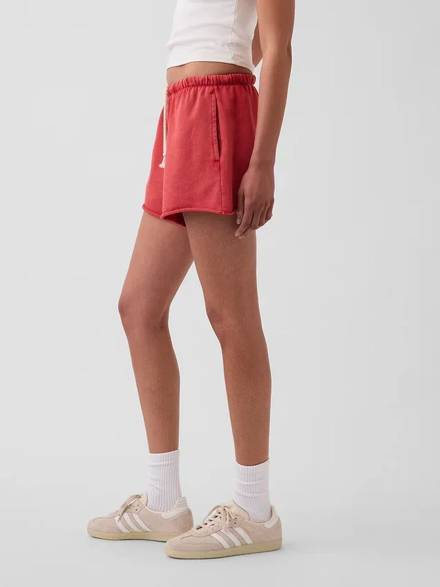 Shorts de survêtement ample en tissu éponge Vintagesoft de 3,5"