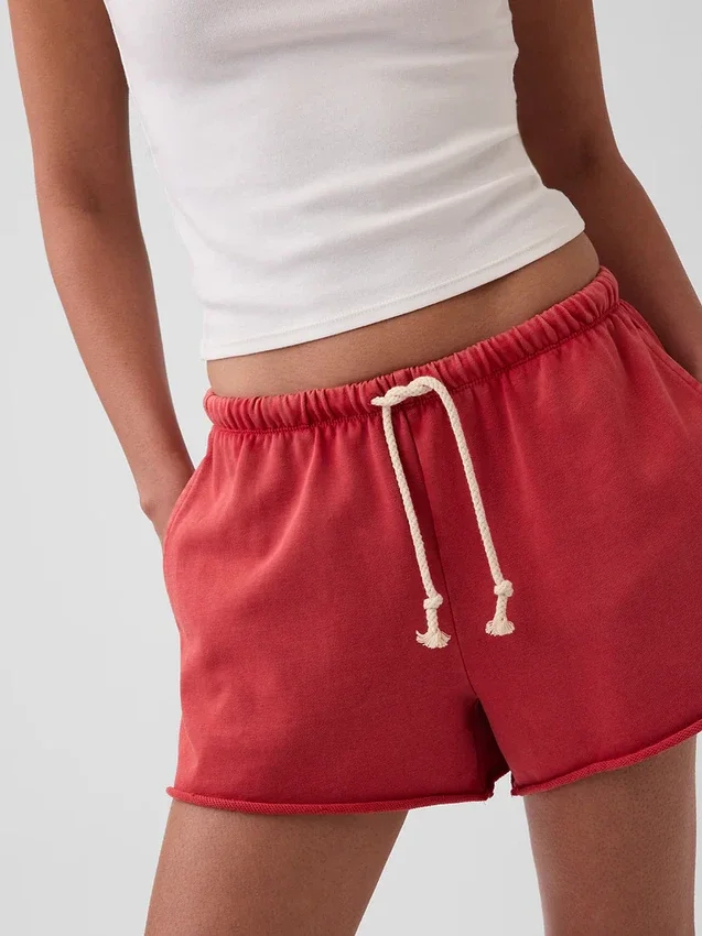 Shorts de survêtement ample en tissu éponge Vintagesoft de 3,5"