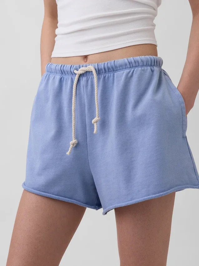 Shorts de survêtement ample en tissu éponge Vintagesoft de 3,5"