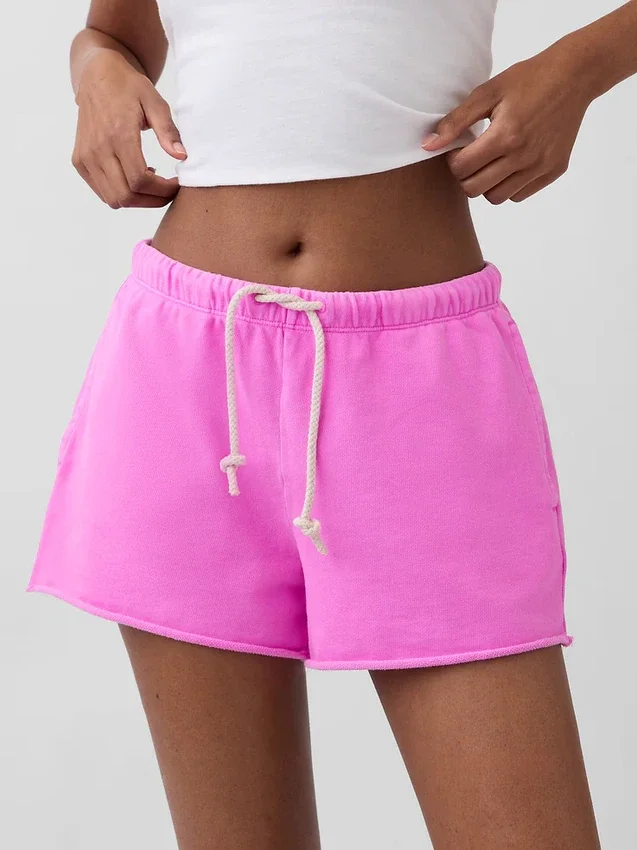 Shorts de survêtement ample en tissu éponge Vintagesoft de 3,5"