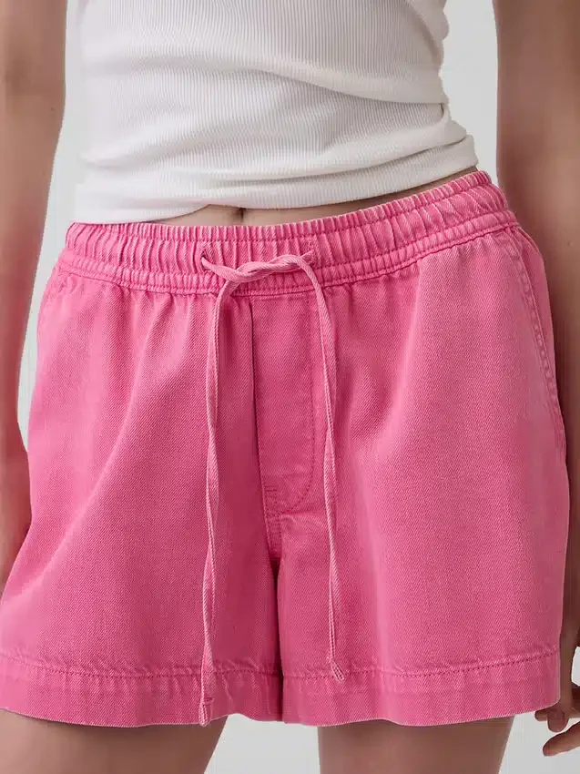 Shorts « Easy » en denim ultra-doux de 4"