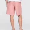 Shorts « Easy » en lin et coton, 9"