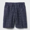 Shorts « Easy » en lin et coton, 9"