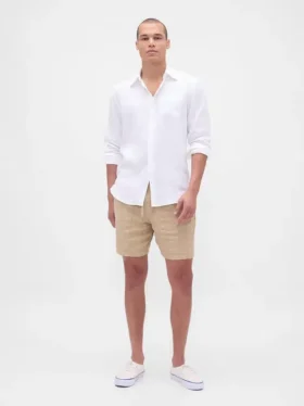 Shorts « Easy » texturé de 7"