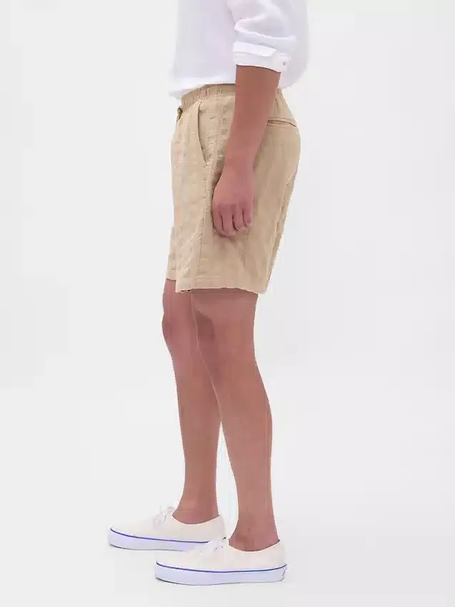 Shorts « Easy » texturé de 7"