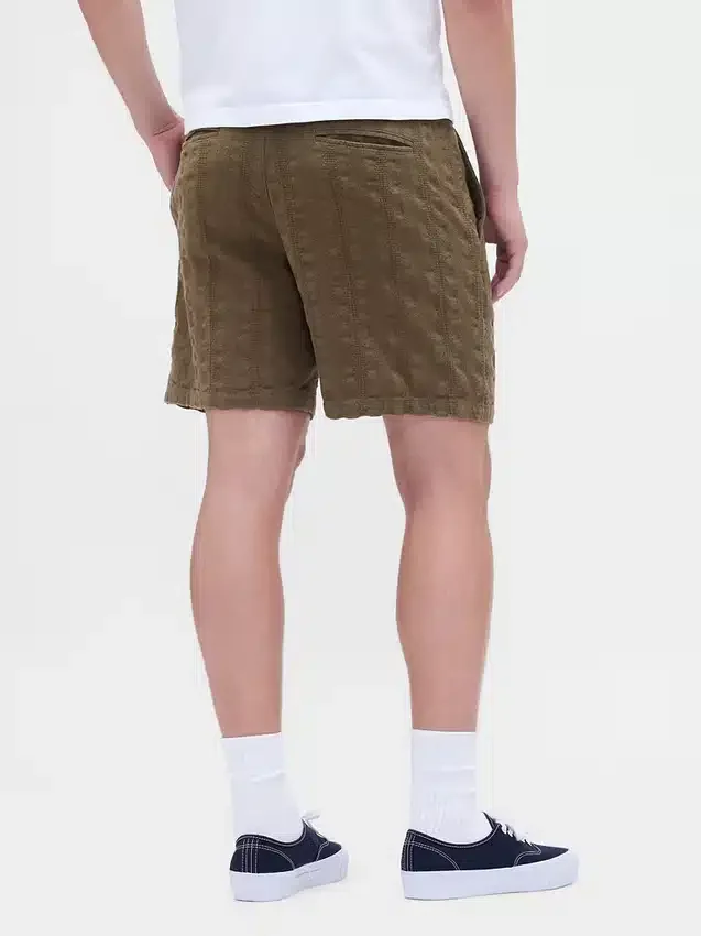 Shorts « Easy » texturé de 7"