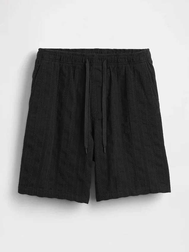 Shorts « Easy » texturé de 7"