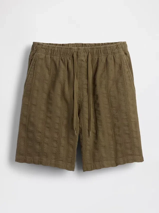 Shorts « Easy » texturé de 7"
