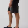 Shorts en denim ample de 10,5"