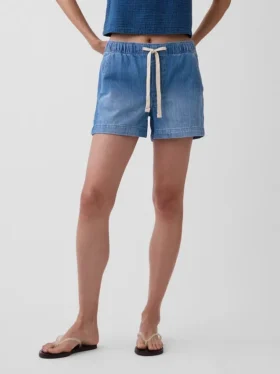 Shorts en denim « Easy » 4″