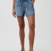 Shorts en denim « Easy » taille basse de 3,5”