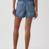 Shorts en denim « Easy » taille basse de 3,5”