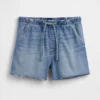 Shorts en denim « Easy » taille basse de 3,5”