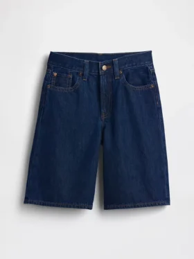 Shorts en denim taille basse allongé pour enfant