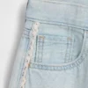 Shorts en denim taille basse allongé pour enfant