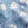 Shorts en denim à taille basse et motif floral pour enfant