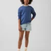 Shorts en denim taille basse pour enfant