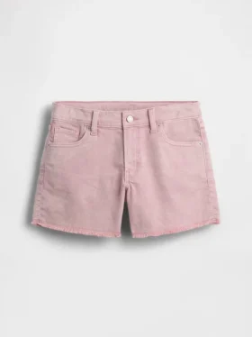 Shorts en denim taille basse pour enfant