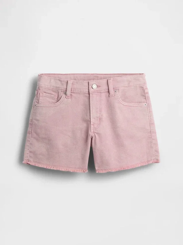 Shorts en denim taille basse pour enfant