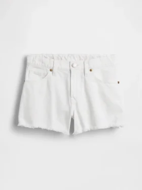 Shorts en denim taille basse pour enfant