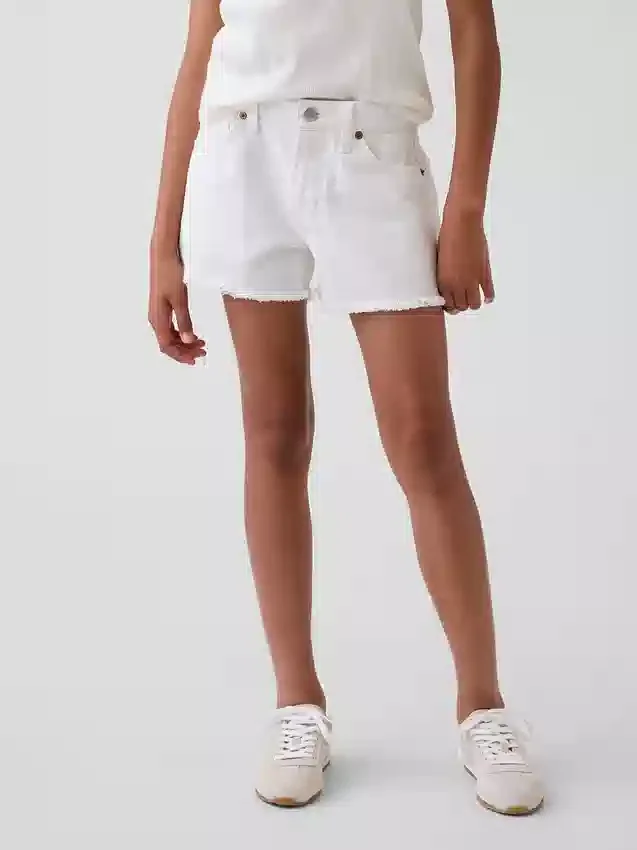 Shorts en denim taille basse pour enfant