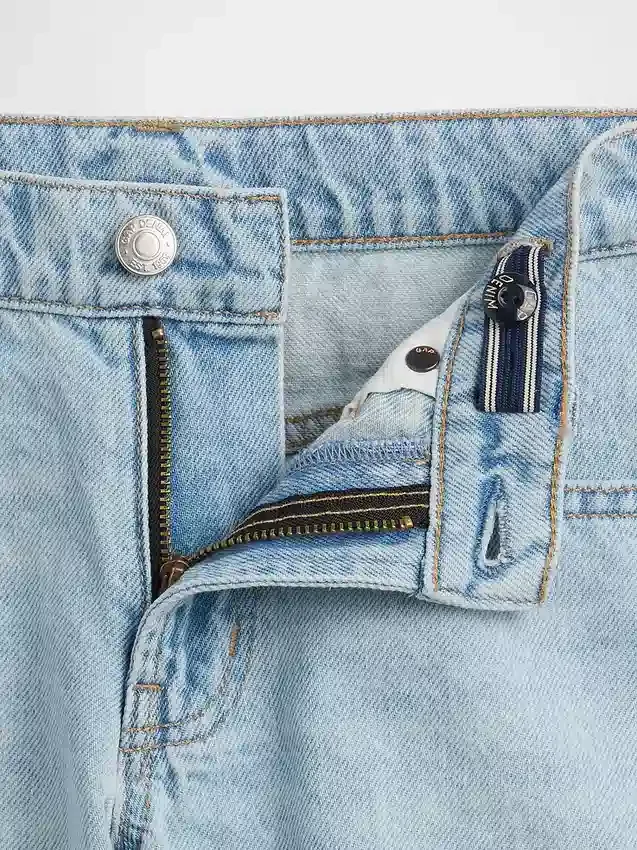 Shorts en denim taille basse pour enfant