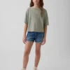 Shorts en denim « Ultrasoft Stride » taille basse pour enfants