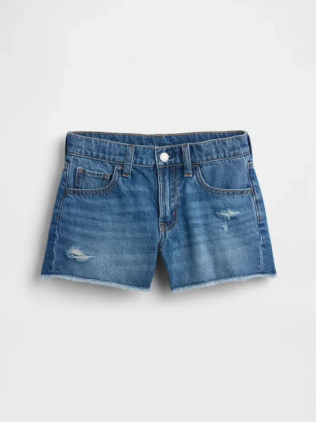 Shorts en denim « Ultrasoft Stride » taille basse pour enfants