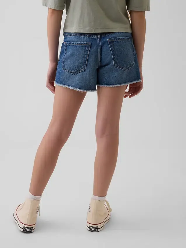 Shorts en denim « Ultrasoft Stride » taille basse pour enfants