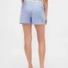 Shorts en flanelle avec logo