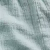 Shorts en gaze de coton pour enfant à ourlet papillon