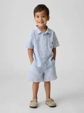 Shorts en lin et coton pour Bébé & Enfant