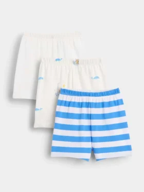 Shorts à enfiler en coton bio « Baby First Favorites » (lot de 3)