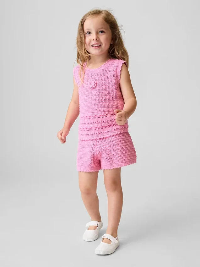 Shorts à enfiler en crochet pour Bébé & Enfant